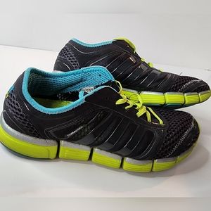 Adidas Climacool Vento- Womens Size 11 Black Blue Green